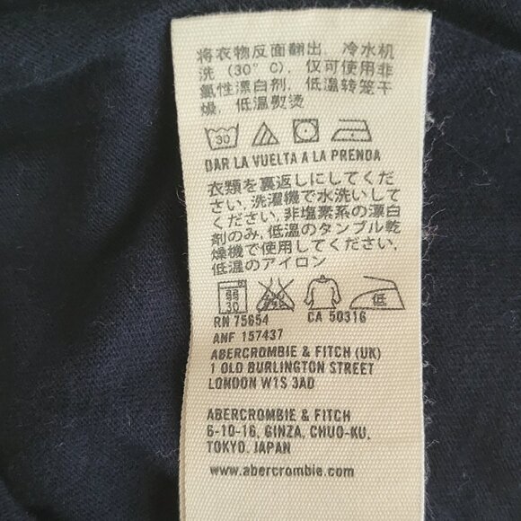 Abercrombie & Fitch Y2K Vintage Shirt Women's Tee Size L - Picture 6 of 6
